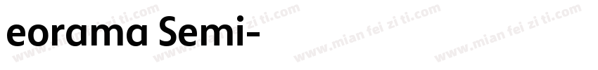 eorama Semi字体转换
